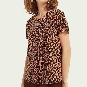 Scotch & Soda Animal Print Shirt